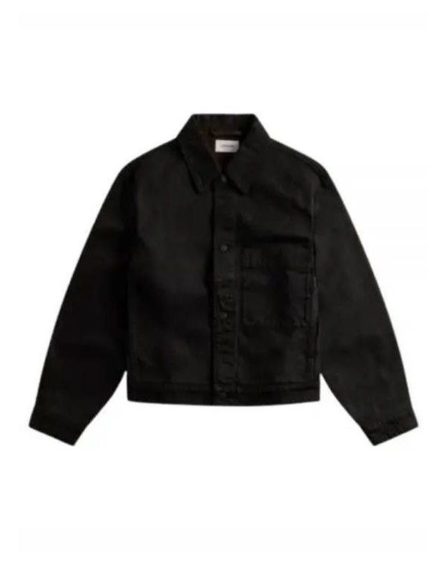 르메르 [명품] 르메르 박시 트러커 자켓 카키 브라운 OW1076 LD1014 441 152201594 착용컷