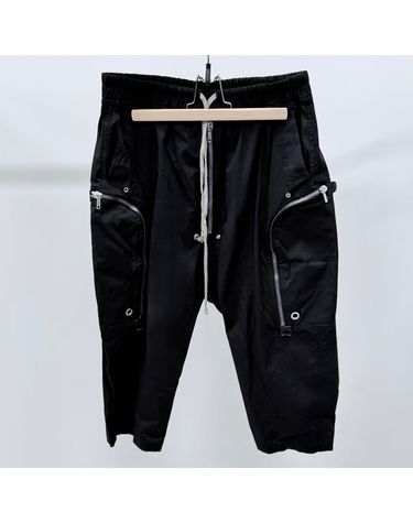 릭오웬스 [중고명품] 릭오웬스 바우하우스 블랙 데님 팬츠 사이즈 48 163211723