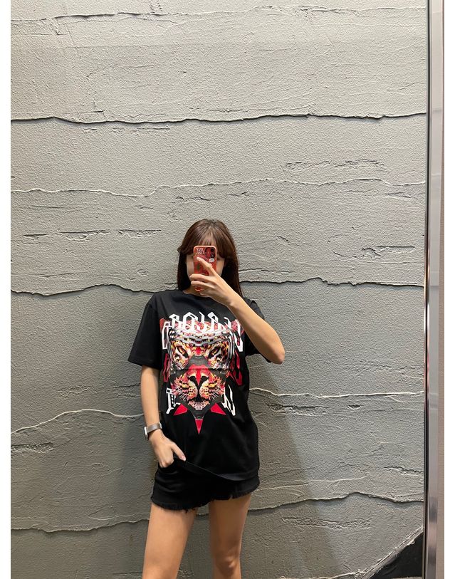 마르셀로 불론 [명품] 마르셀로불론 삼각호랑이 티셔츠 18634927 착용컷