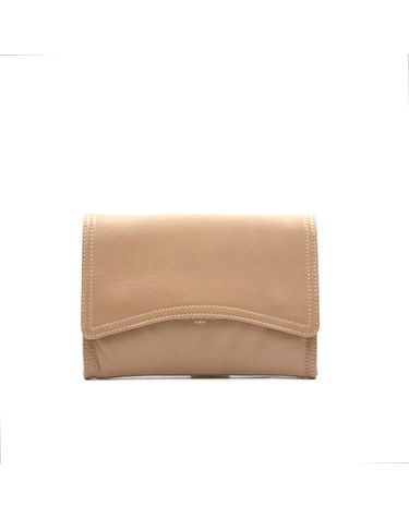 [중고명품] 메종마르지엘라 금장 로고 플랩 클러치백 가로 24cm 세로 17cm 152894657