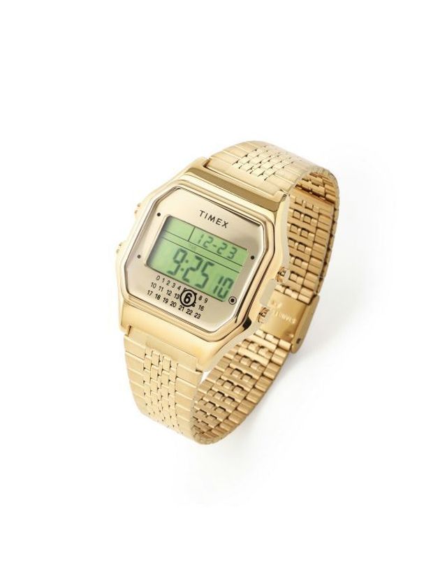 메종 마르지엘라 [명품] 메종마르지엘라 MM6 Timex X Mm6 T80 디지털 워치 157184370 착용컷
