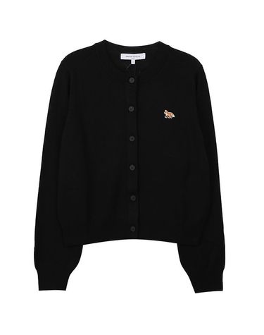 [명품] 메종키츠네 여성 베이비 폭스 메리노 레귤러 가디건 블랙 PW00502KT1181 P199 155518528