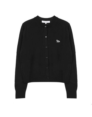 [명품] 메종키츠네 여성 베이비 폭스 패치 레귤러 가디건 블랙 MW00507KT1036 P199 135587822