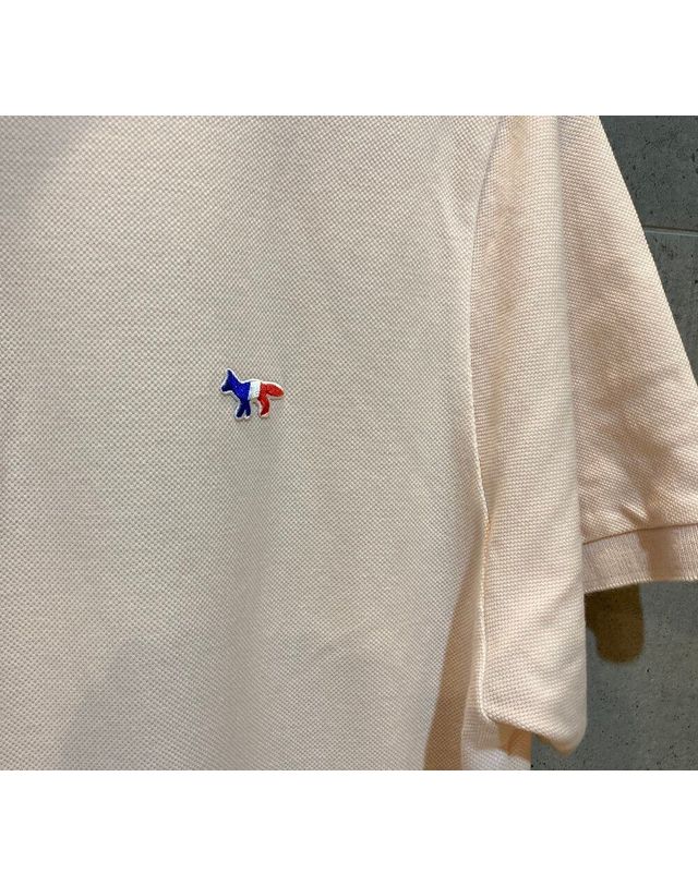 메종 키츠네 [중고명품] [중고명품] 메종키츠네 삼색여우 핑크 카라티셔츠 사이즈 105 148409580 착용컷