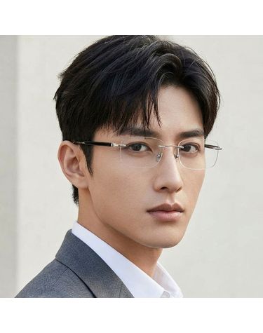 [명품] 몽블랑 남성 무테 안경테 61698659