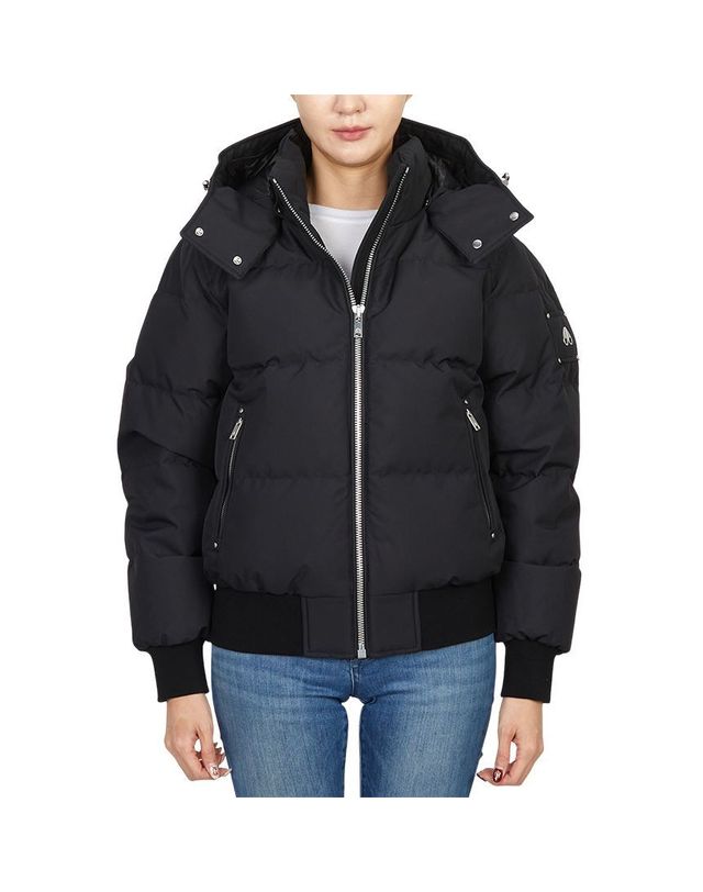 무스너클 [명품] 무스너클 클라우드 여성 패딩 봄버 자켓 M35LB017N 292 148231068 착용컷