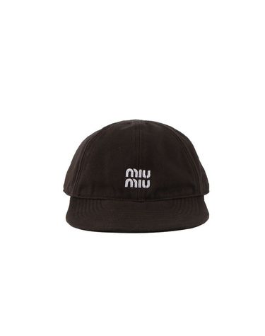 [중고명품] 미우미우 [중고명품다올] 데님 베이스볼 캡 다크브라운 M사이즈 5HC369 161508500