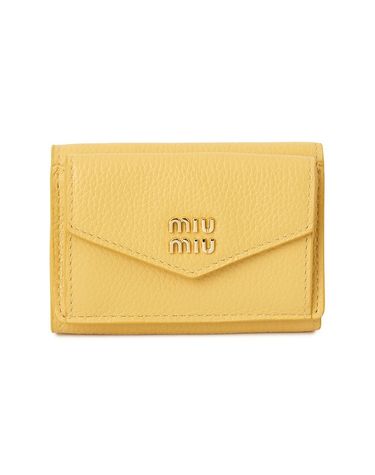 [명품] 미우미우 스몰 가죽 지갑 옐로우 5MH021 ADT7 F0F06 149571945