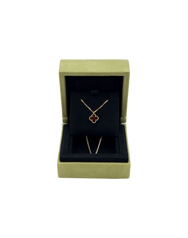 반 클리프 앤 아펠 [중고명품] 반클리프앤아펠 반클리프아펠 Van Cleef&Arpels ARN59M00 로즈골드 커넬리언 알함브라 스위트 목걸이 161588472