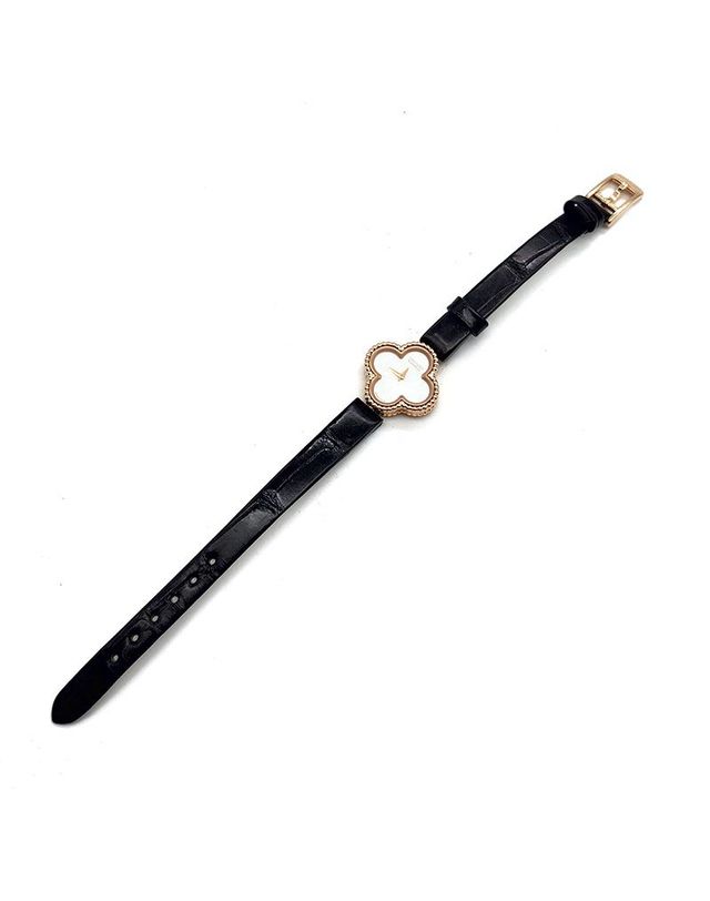 반 클리프 앤 아펠 [중고명품] [중고명품] 반클리프앤아펠 반클립앤아펠 스위트 알함브라 골드 시계 L759338 161573060 착용컷
