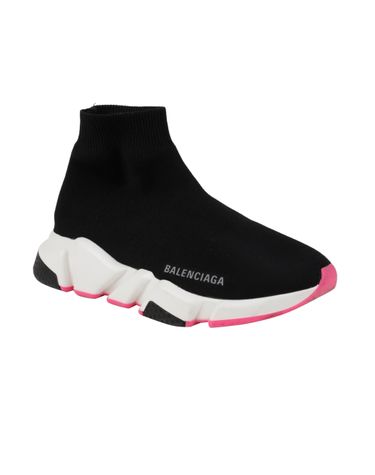 [중고명품] 발렌시아가 여성 스피드러너 스니커즈 블랙 핑크 540681 W05G0 1000 154390731
