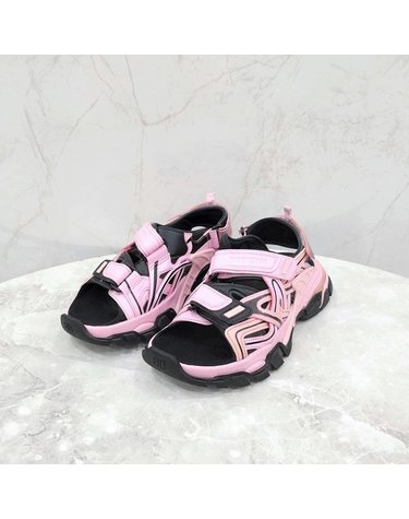 발렌시아가 [중고명품] 발렌시아가 여성 핑크 트랙 샌들 37 617543 7407 163157546