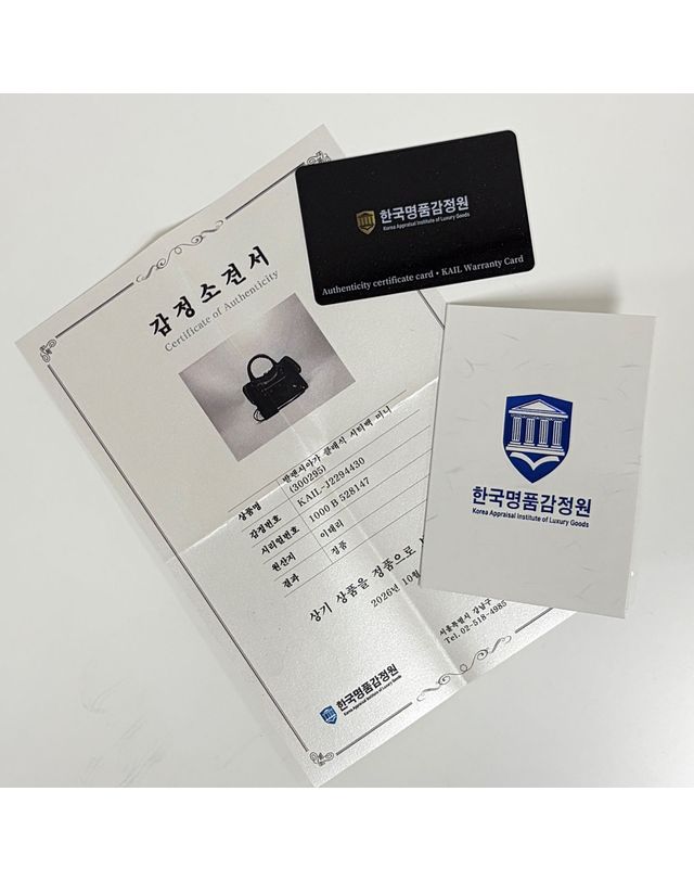 발렌시아가 [중고명품] [중고명품] 발렌시아가 클래식 미니 시티 모터백 토트백 블랙 (300295) 162251603 착용컷