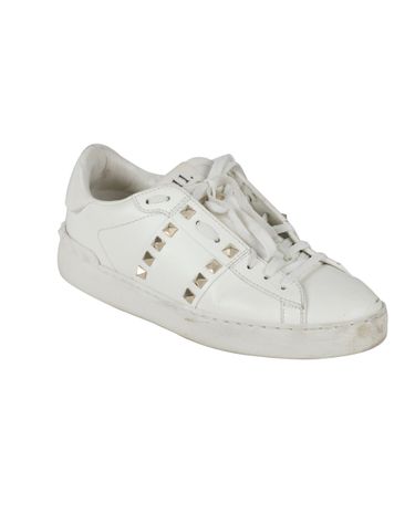 [중고명품] 발렌티노 락스터드 언타이틀 여성 스니커즈 화이트 S0A01 BHS 0BO 115147448