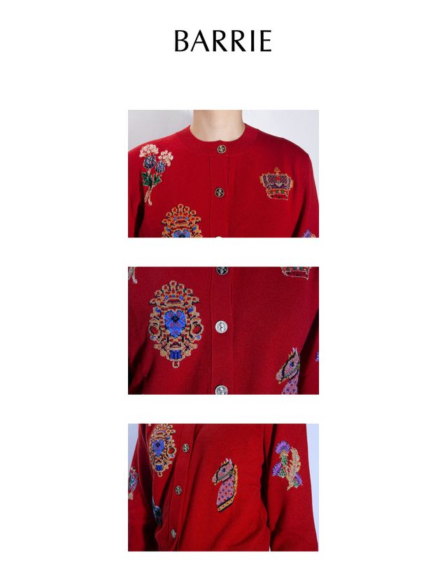 배리 [명품] 배리 캐시미어 니트 가디건 139105051 착용컷