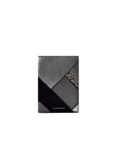 [중고명품] 버버리 파이톤&카프스킨 여권지갑 154153573