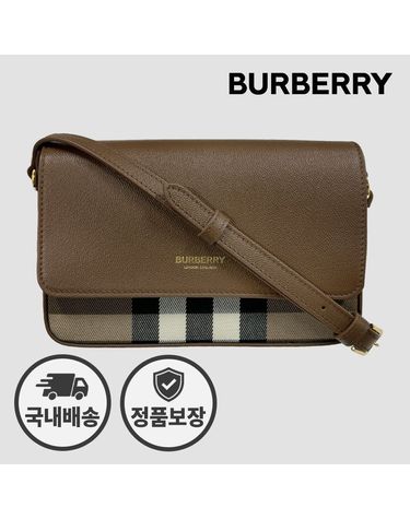 [명품] 버버리 뉴 햄프셔 체크 크로스백 127469686