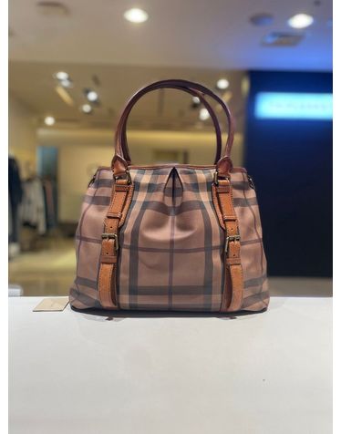 [중고명품] 버버리 스모크체크 토트백 158529496