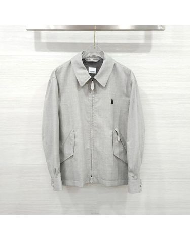 버버리 [중고명품] 버버리 TB로고 집업 자켓 그레이 159303361