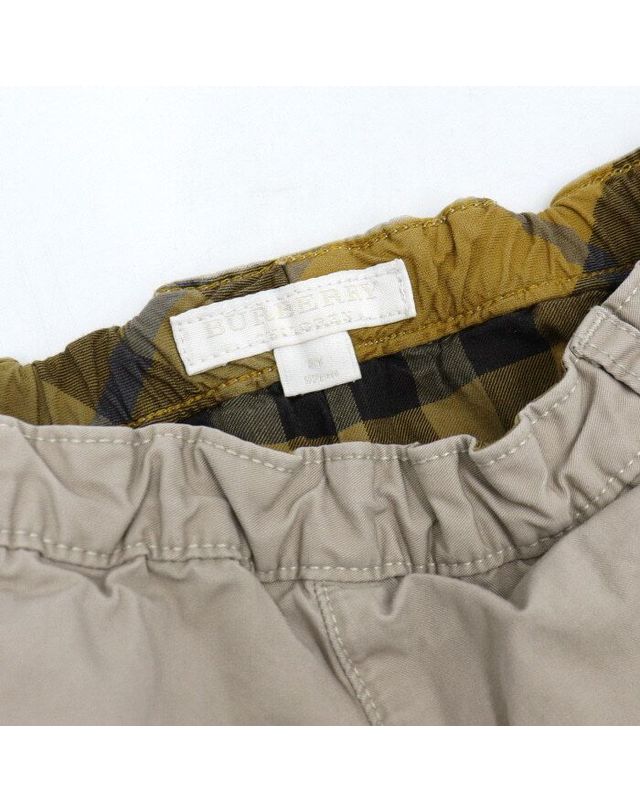 버버리 [중고명품] [중고명품] 버버리 그레이 코튼 베이비 팬츠 사이즈 92cm 152565268 착용컷