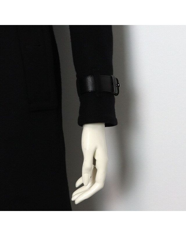 버버리 [중고명품] [중고명품] 버버리 여성 벨트백 런던 블랙 혼방 듀링톤 158173186 착용컷