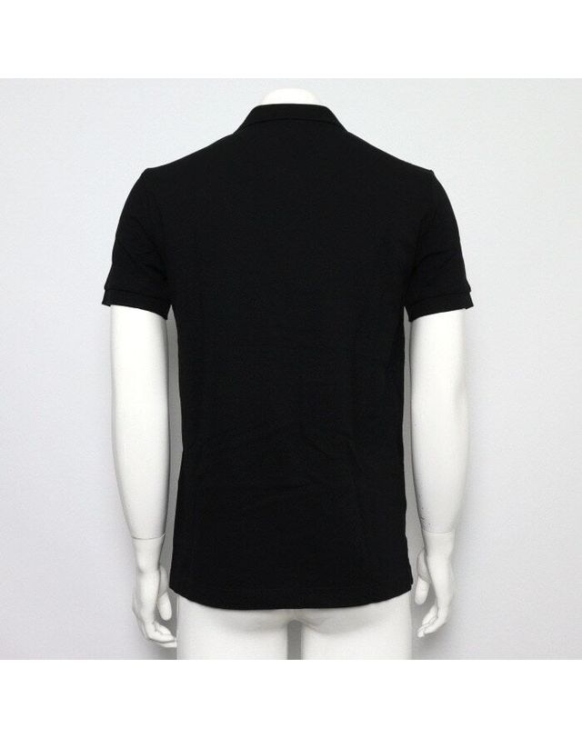 버버리 [중고명품] 버버리 블랙 코튼 레드로고 히든체크 반팔 티셔츠 사이즈 75cm 160838625 착용컷