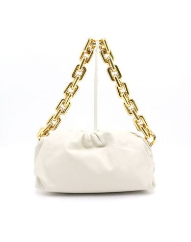 [중고명품] 보테가베네타 가죽 체인 클러치백 세로 12cm 가로 31cm 폭 16cm 152893317