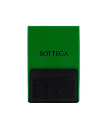 [중고명품] 보테가베네타 클래식 인트레치아토 블랙 카드지갑 635064 VCPQ3 8803 159054190