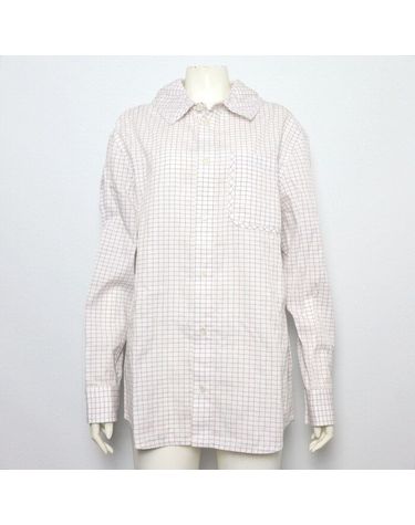 [중고명품] 보테가베네타 체크 반다나 긴팔셔츠 사이즈 75cm 160738913