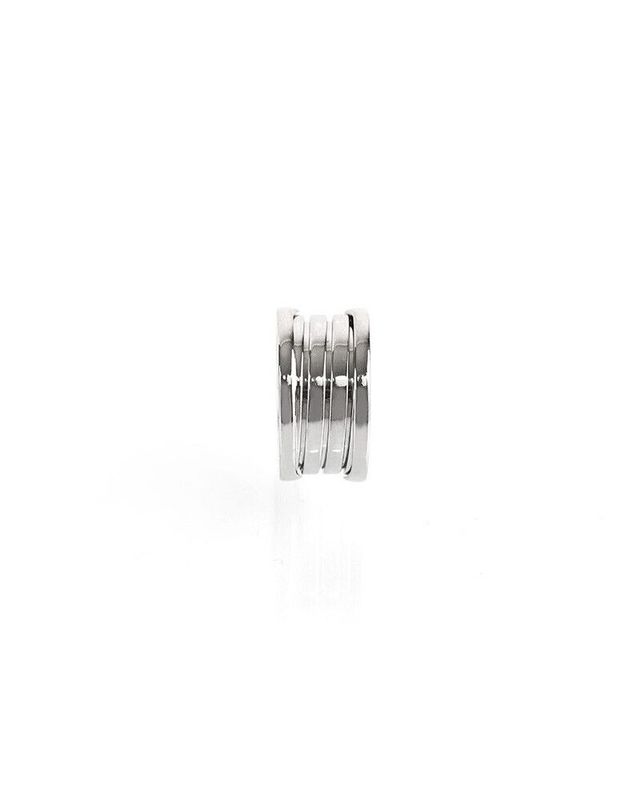 불가리 [중고명품] [중고명품] 불가리 비제로원 4링 18K 화이트골드 50호 11MM 75876085 착용컷