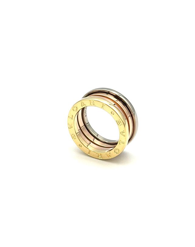 불가리 [중고명품] [중고명품] 불가리 3색 3밴드링 상태 A 18k 주얼리 158409492 착용컷