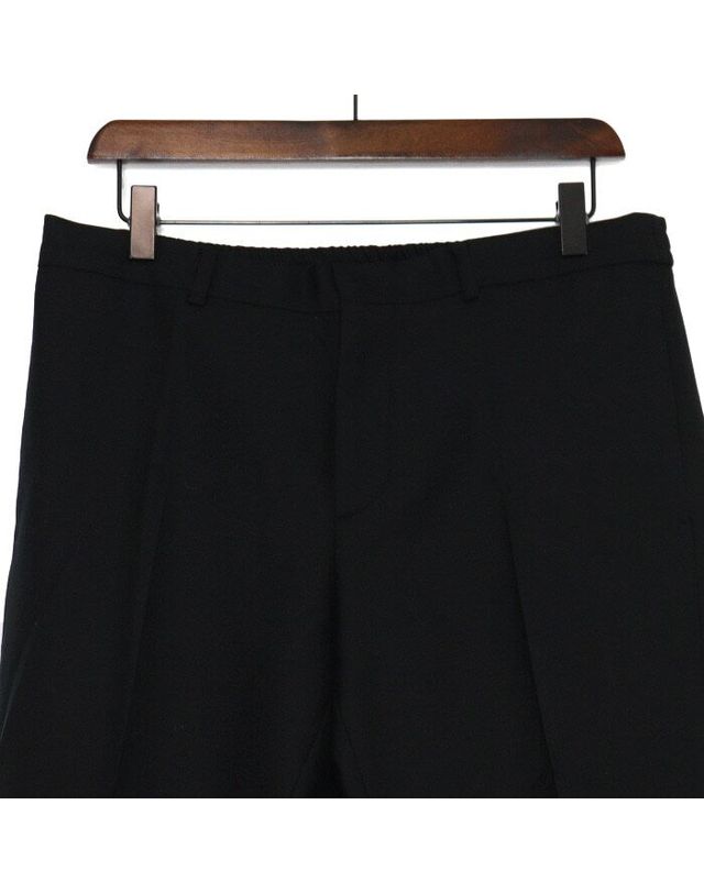 산드로 [중고명품] [중고명품] 산드로 블랙 비스코스 팬츠 바지 남여공용 사이즈 42 152318042 착용컷