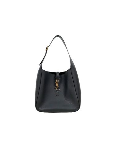 [중고명품] 생로랑 블랙 호보백 가로 23cm 높이 22cm 폭 9cm 160593242