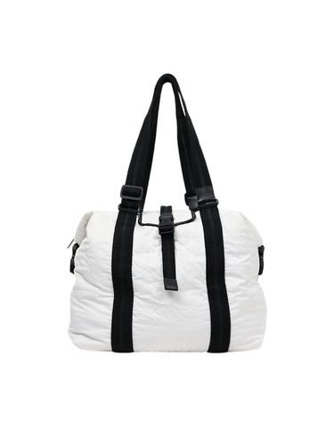 [중고명품] 샤넬 화이트 스포츠 숄더백 사이즈 40cm 153856782
