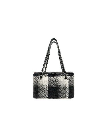 [중고명품] 샤넬 체커보드 베니티백 멀티컬러 사이즈 23cm x 14.5cm x 11.5cm 160841737