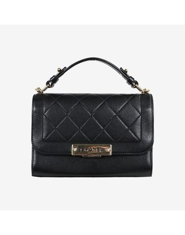 [중고명품] 샤넬 중고 라벨 클릭 체인 숄더백 23번대 카프스킨 3O14FLA2 162888968