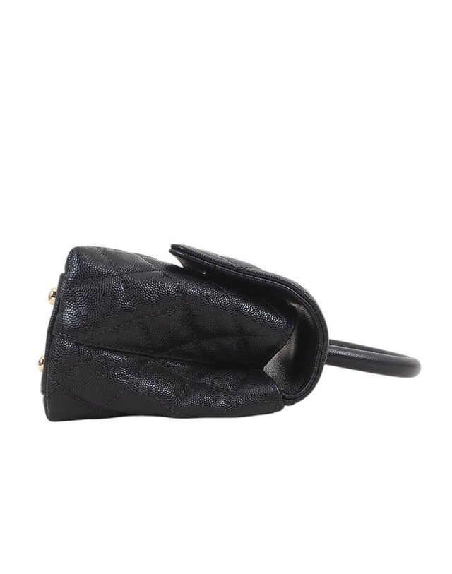 샤넬 [중고명품] [중고명품] 샤넬 캐비어 코코핸들 2WAY 백 블랙 사이즈 23*14*9CM 156976665 착용컷