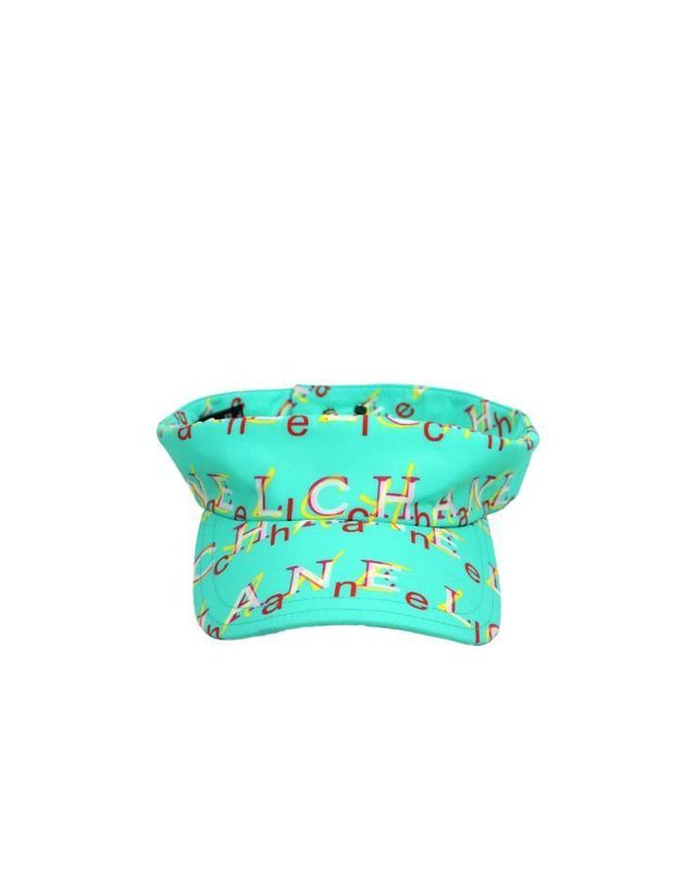 샤넬 [중고명품] [중고명품] 샤넬 민트 나일론 썬캡 사이즈 59-62cm 158614076 착용컷