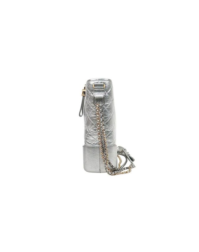 샤넬 [중고명품] [중고명품] 샤넬 실버 가브리엘 호보백 사이즈 31.5cm 161307825 착용컷