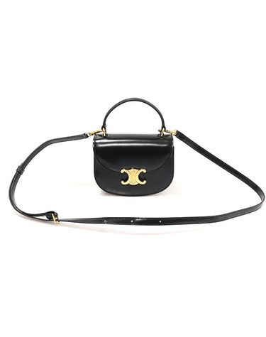 [중고명품] 셀린느 미니 베사체 클레아 토트 겸 숄더백 블랙 10L063ETZ 38NO 152922346