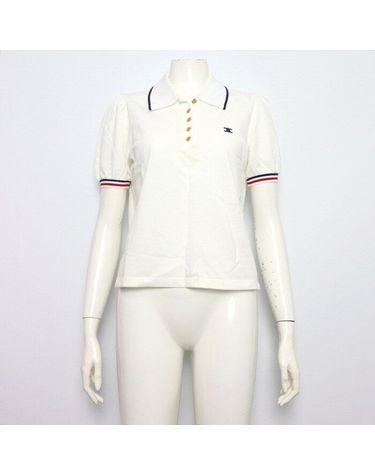 [중고명품] 셀린느 트리오페 피케 폴로 여성 반팔 티셔츠 사이즈 56cm 160185697