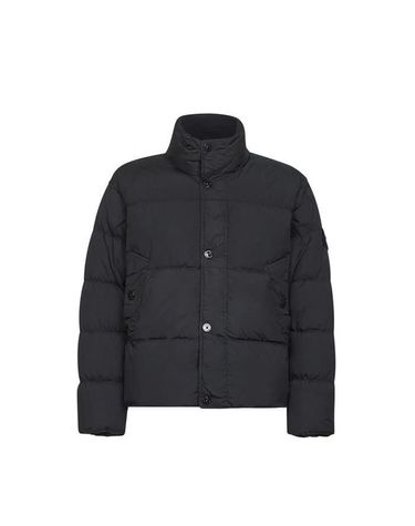 [명품] 스톤아일랜드 크링클랩스 리사이클 나일론 다운 자켓 블랙 K2S15 4100010 S0A23 V0029 143043144