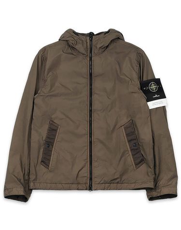 [명품] 스톤아일랜드 남성 브라운 크링클 랩스 후드 자켓 4100001 S0A23 V007C 150318133