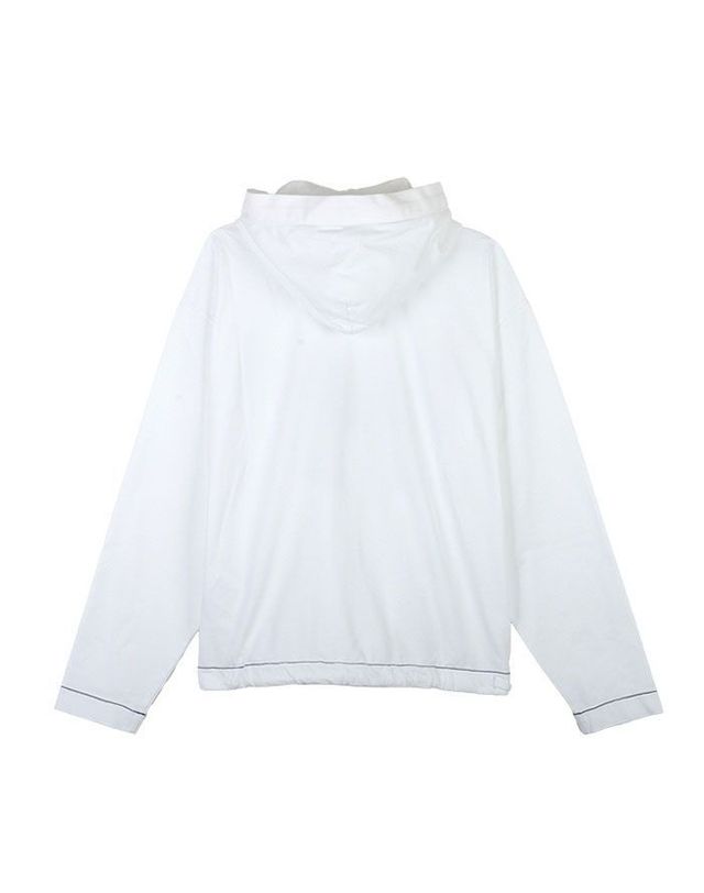 스톤아일랜드 [명품] 스톤아일랜드 후드 티셔츠 화이트 8015615X2 V0001 132431333 착용컷