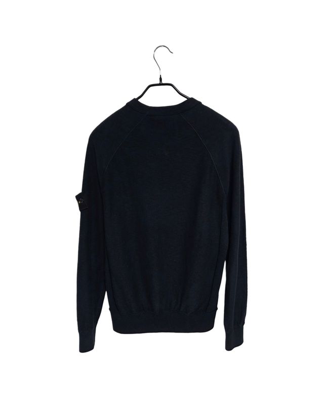 스톤아일랜드 [중고명품] [중고명품] 스톤아일랜드 와펜 니트 맨투맨 사이즈 M 157797278 착용컷