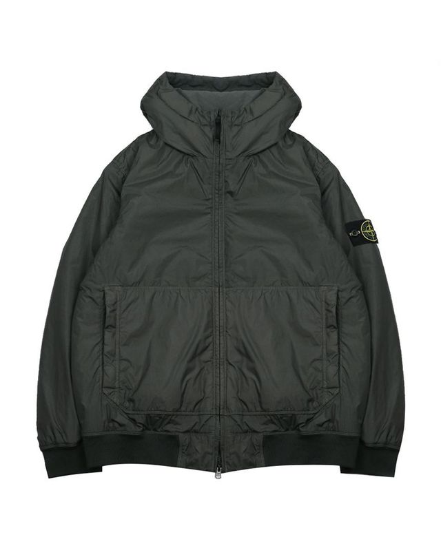 스톤아일랜드 [명품] 스톤아일랜드 가먼트다이 크링클랩스 프리마로프트 자켓 그레이 K2S15 4100013 S0A23 V0062 145899540 착용컷