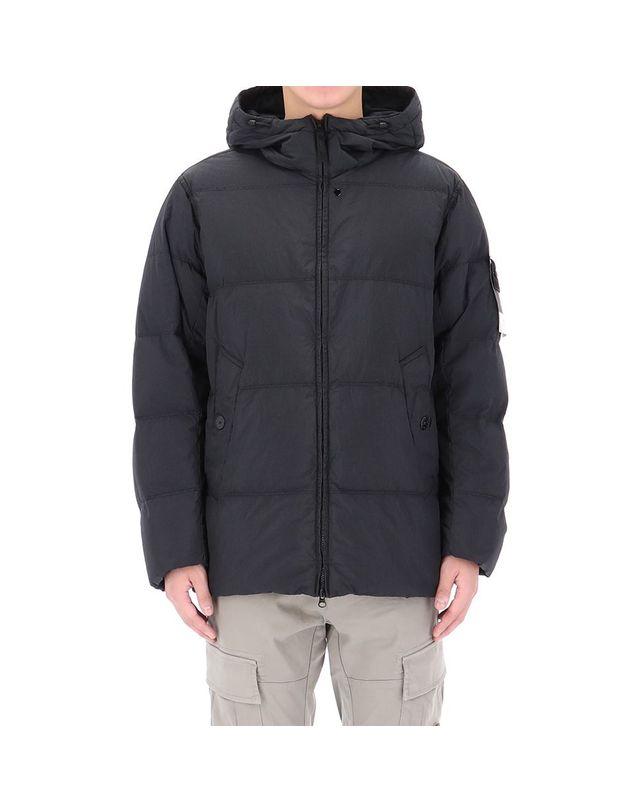 스톤아일랜드 [명품] 스톤아일랜드 남성 다운 자켓 후드 L2S15 4100037 S0A23 V0020 159759487 착용컷