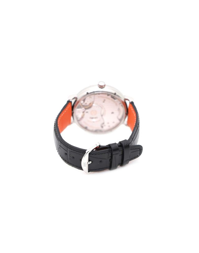 아이더블유씨 [중고명품] [중고명품] 아이더블유씨 남성 포르토피노 핸드와인드 8DAYS 블랙판 수동 시계 162102722 착용컷