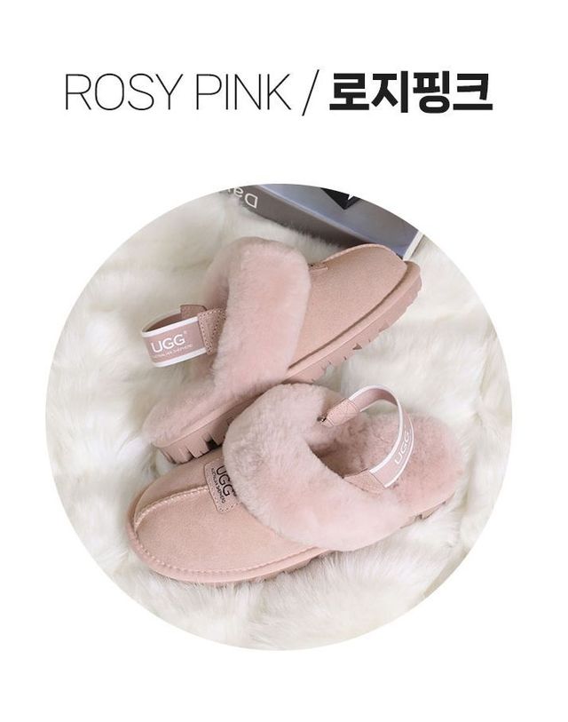 어그 [명품] 어그 수지 탈부착 플랫폼 슬리퍼 116932941 착용컷