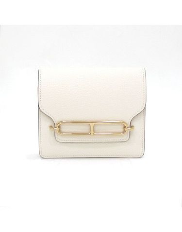 [중고명품] 에르메스 미조레 고트스킨 슬림 반지갑 사이즈 12.7cm x 10.7cm x 3cm 152895878